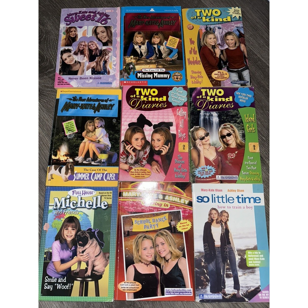 Mary Kate And Ashley Book Lot Little Time Two Of A Kind Sweet 16